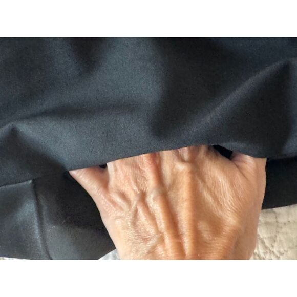 Tory Birch Black Wool Wide leg Dress pants, size 12 - Picture 5 of 12